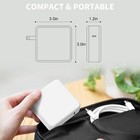 61w C To C  usb C  Power Cord Adapter Laptop Charger Replacement For Macbook Pro