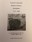 Ledyard Connecticut Historic Cemetery Inscriptions Book 1711 - 1996