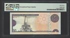 Dominican Republic 50 Pesos 2008 P176b Uncirculated Graded 67