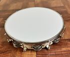 Tambourine pandereta-10    Tunable  Plastic Head And Double Row Of Jingles  Lc