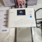 Canon Selphy Cp1200 Compact Wireless Photo Printer White Works With Box Manual