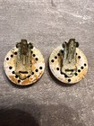 Antique Clip On Earrings Very Old Worn Early 1900s-possible Harrods 