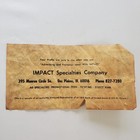 Reproduction 1840  1000 Banknote Bank Of The United States Impact Specialties Co