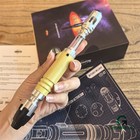 Doctor Who 9th Doctor Blue Yellow Sonic Screwdriver Cosplay Prop Metal In Box 