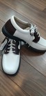 Reebok Womens Golf Shoes Brown White 14-95108 Size 9  Leather Brand New No Box