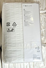 Ikea Ofelia Vass King Duvet Cover W  Pillowcases Dobby Woven Bed Set White New