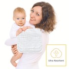 Lovely Care 12 Pack Muslin Burp Cloths 100  Cotton Muslin Cloths Large 20  x1   