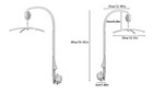 Afunta Baby Crib Mobile Music Box Holder Arm Bracket Nut Screw Box Mobile