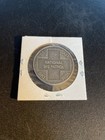 Vintage Rare National Ski Patrol Be Safe Ski Wise Good Luck Medal Ul-lr   Token