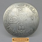 1697 Great Britain William Iii Silver Half Crown -  c52403nq