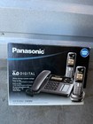 New Panasonic Kx-tg1062 Cordless Phone Answering System 6 0 Digital  2-handset