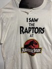 Vtg Jurassic Park I Saw Raptors 1992 T-shirt Rare Holy Grail Blood Vhtf Original