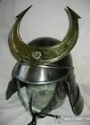 18ga Steel Samurai Helmet     Medieval Knight Armor Replica   Authentic Cosplay  