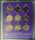 Nine Decades Of American Nickels 1910-1990 