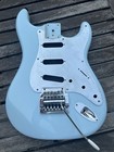 1983-86 Schecter Usa Sonic Blue Lightweight   Strat Body Dallas 1980s Hsh Kahler