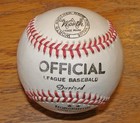 Mint In Box Worth Official League Baseball  Vintage 1950 s-60 s  Pre Haiti Ball
