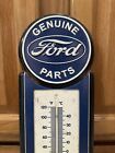 Ford Parts Sold Here Thermometer Metal Sign Gas Oil Vintage Style Wall Decor