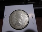 Canada 1958 - 50 Cent Half Dollar Canadian Coin - 80  Silver