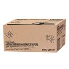 Antimicrobial Foodservice Wipers  1-ply  12 X 21  Red white  150 carton