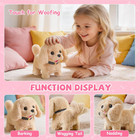 Toys Dog For Kids Girls  Robot Walking Dog Toys For Girls  Realistic Interactive