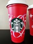 Starbucks Holiday Red Cup 2021  2022  2023  2024  2025 W lids Set Of 5