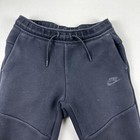 Nike Tech Fleece Sweatpants Boys Large Black Joggers Swoosh Athletic Sportswear