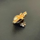 1960s Mercury Era Vintage Turtle Club Frat Rare Winged Pin Ybysaia Ancient Order