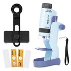 Iqcrew Amscope 60-120x Portable Led Handheld Microscope   Smartphone Mount  more