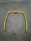 Vintage Authentic Beausoleil Paris Green   Orange Eyeglasses Hand Made France