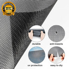 Pet Proof Window Screen Roll 48  X 200  Thicken Charcoal Screen Mesh Durable