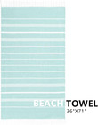 Turkish Beach Towel  36 x71  Quick Dry Sand Free Oversized Bath Pool Swim Towel 