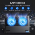 Tecknet Laptop Cooling Pad - 12 -15 6  Laptop Cooler With Quiet Cooling Fan