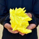 276g Rare Yellow Sulfur Crystal Quartz Crystal Mineral Specimen