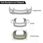 For 2016-2017 Honda Accord Front Bumper Upper Lower Grill   Led Fog Lights Set