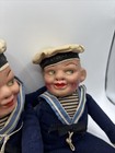 1940s Holland America Line Cruise Ship Travel Souvenir Composite Sailor 2 Dolls