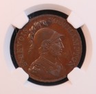 1791 Great Britain  Portsmouth Conder 1 2 Penny Token - Ngc Ms64 Bn  Sir Bevois 