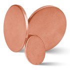 Solid Pure Copper Discs Blanks Round Plate Metal Sheet 0 5mm - 5mm Thick Cu 99 9