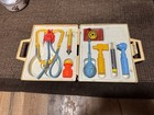 Vintage 1977 Fisher Price Medical Kit Near Complete Children   s Toys