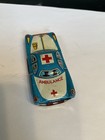 Vintage 1950 s Nt   Nakamura   Tin Friction Toy Ambulance Japan - Not Working
