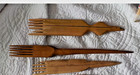 3 Navajo Weaving Loom Combs Vintage 9  - 12  Tools