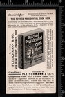 Fresh Egg Head Veggie Irish Dude Fleischmann Yeast Cookbook Victorian Trade Card
