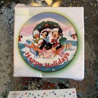 Disney Christmas Disc Ornament Rare Lot Annual Magic Kingdom Epcot Mickey Snow