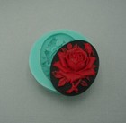 Cameo Rose Flower Flexible Silicone Mold  For Crafts jewelry resin polymer Clay 