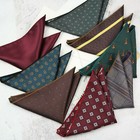 Silk Men Pocket Square Handkerchief Business Party Wedding Accessory Kerchief