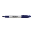 Sharpie 1769173 Navy Sharpie Fine Point Capped Permanent Marker - 1 Each