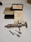 Vintage 10cc B-d Champion 507 25 Luer-lock Veterinary Syringe With Original Box