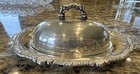 Vintage English Silver Mfg corp Butter Dish With Cover Made In U s a