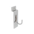 Sswbasics Chrome Display Hook For Slatwall - Pack Of 50 - Slatwall Accessories