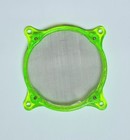 Uv Green 80mm Cooling Fan Dust Filter W  Stainless Steel Mesh Removable Washable