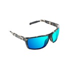 Bajio Sigs Ivory Tortoise Gloss   Blue Mirror Glass Sunglasses